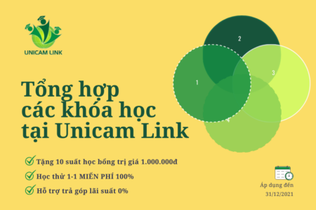 Tổng hợp khóa học tại Unicam Link
