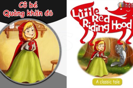 Truyện cô bé quàng khăn đỏ tiếng Anh: Tóm tắt truyện, dịch nghĩa